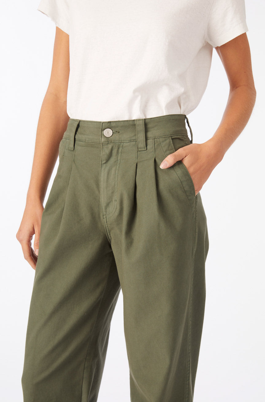 AMO Denim | Matilda Trouser in Kelp