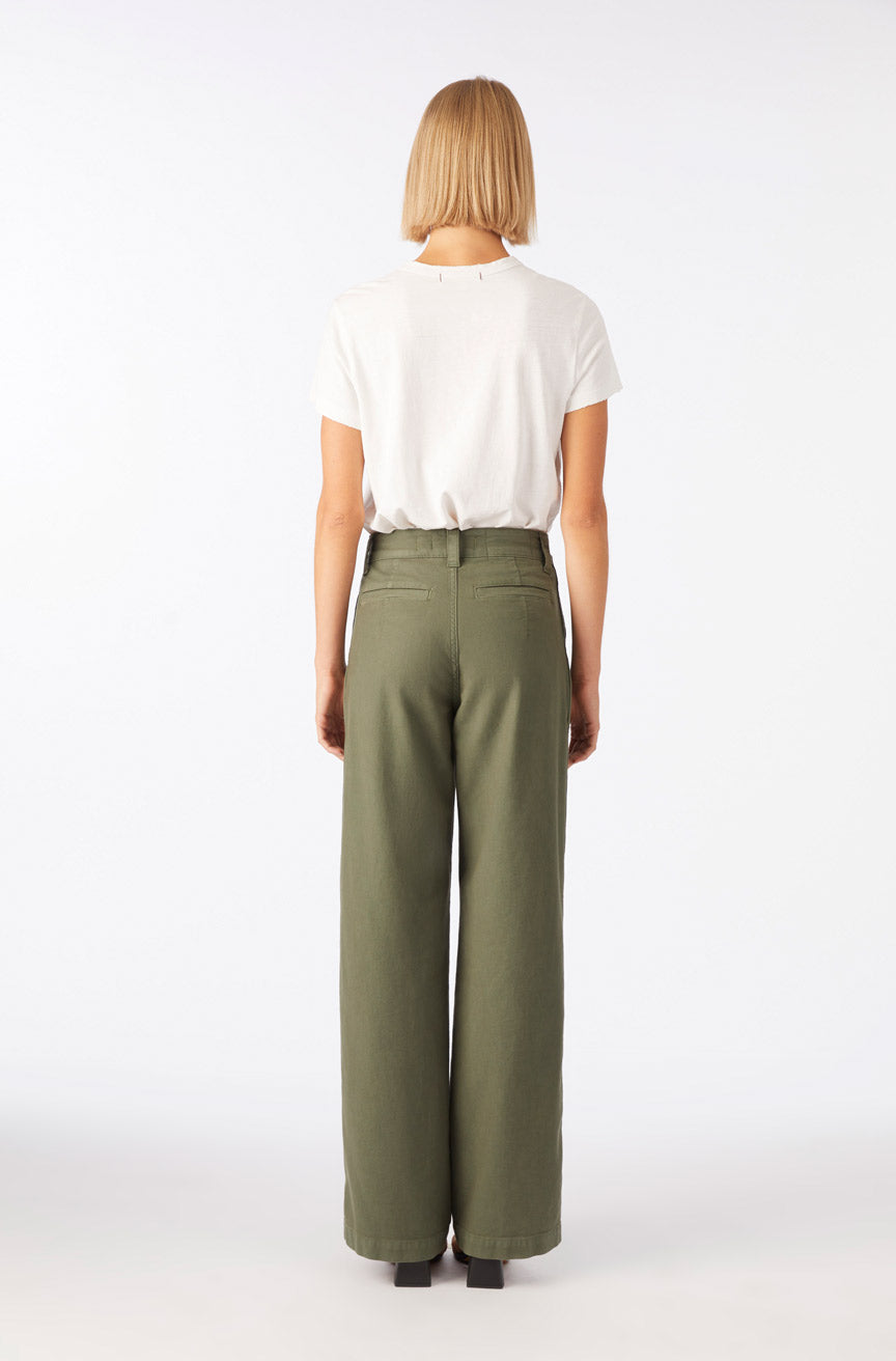 AMO Denim | Matilda Trouser in Kelp