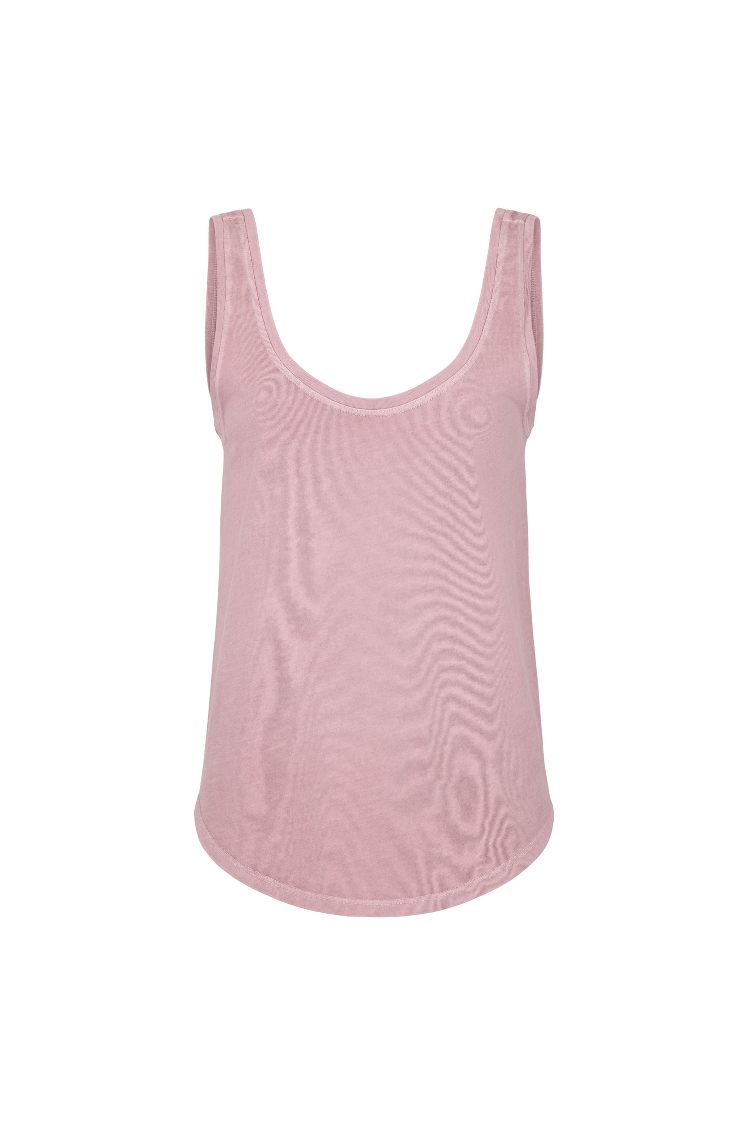 AMO Denim | Muse Tank in Rosestone