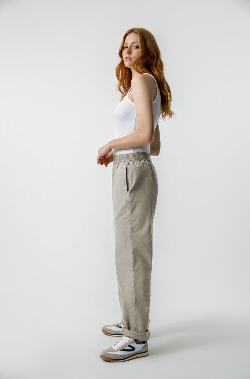 AMO Denim Pam Pant in Pumice