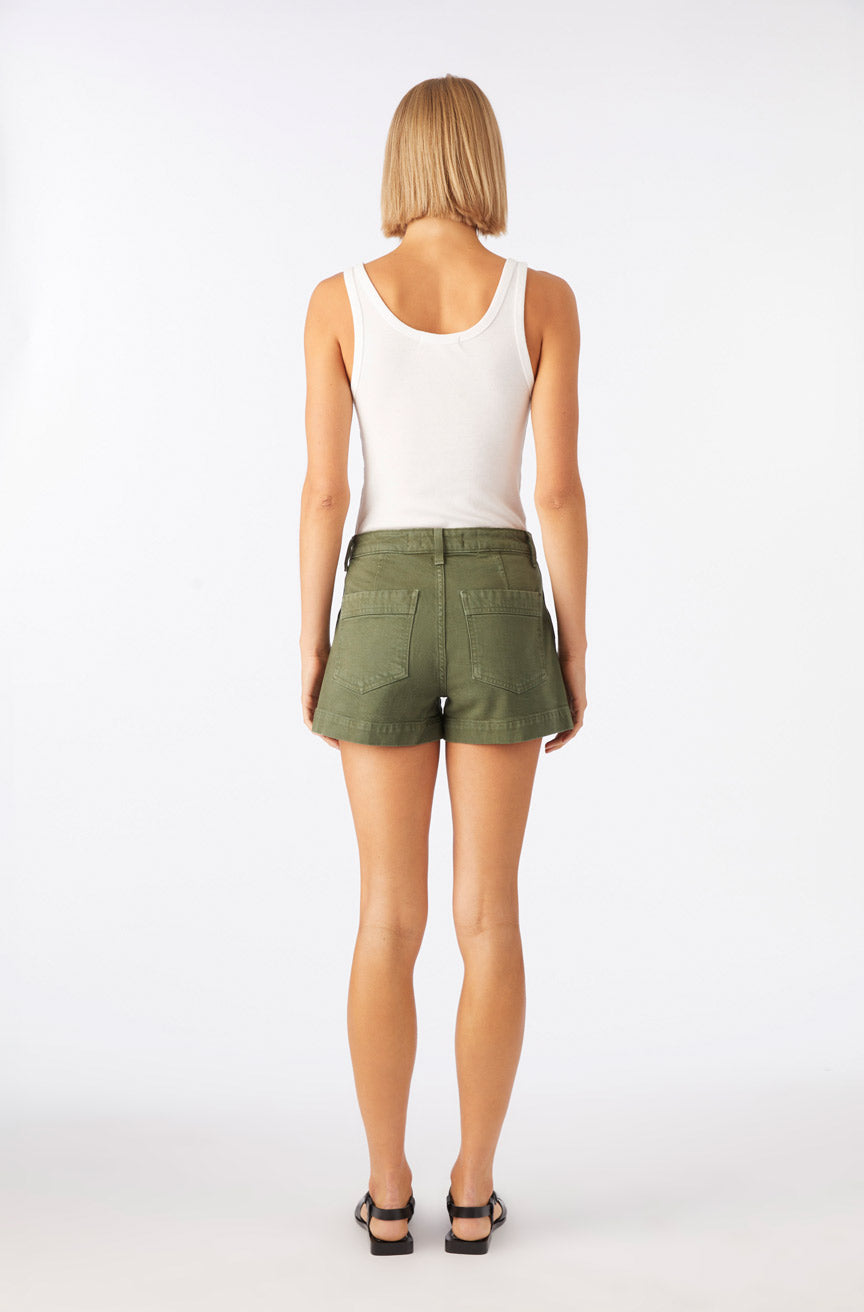 AMO Denim | Rebecca Short in Kelp