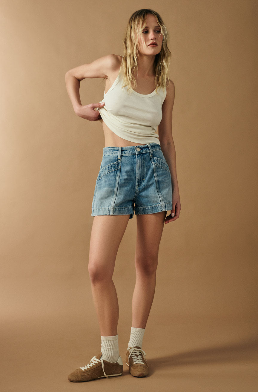 AMO Denim | Rebecca Short in Nostalgia