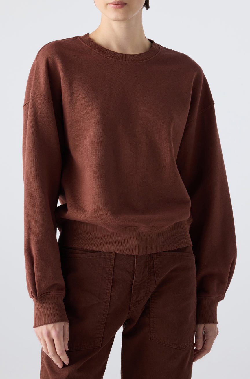 AMO Denim | Katarina Sweatshirt in Cocoa
