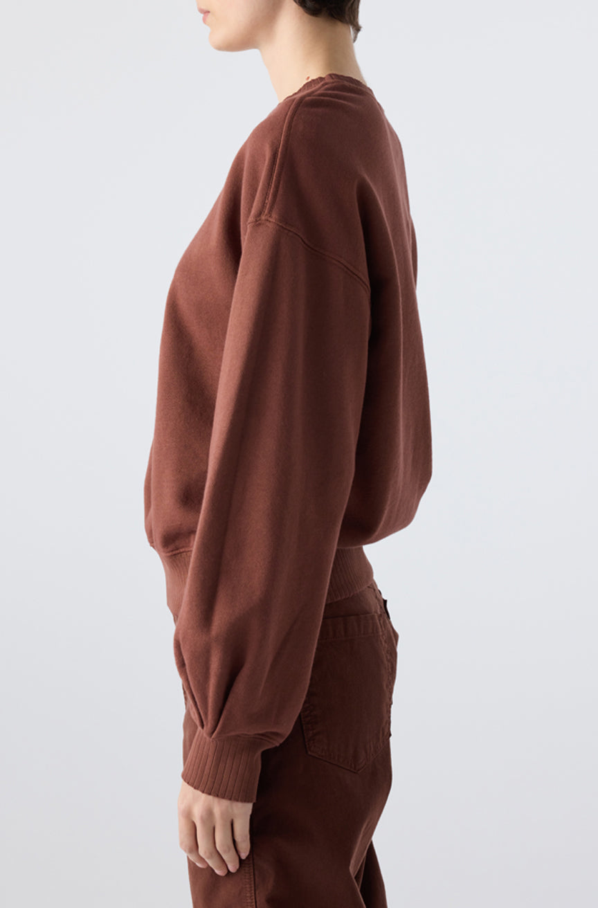 AMO Denim | Katarina Sweatshirt in Cocoa