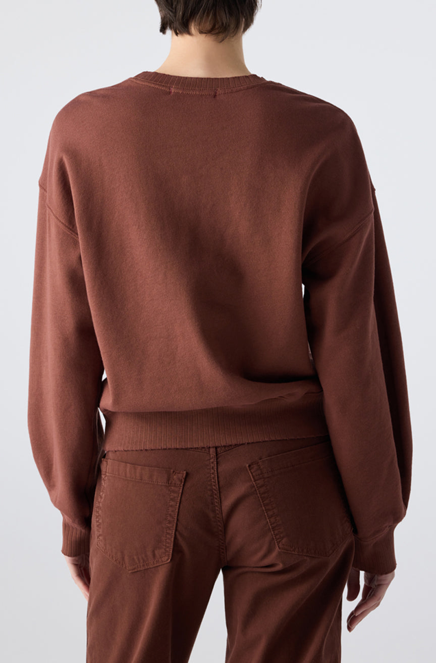 AMO Denim | Katarina Sweatshirt in Cocoa