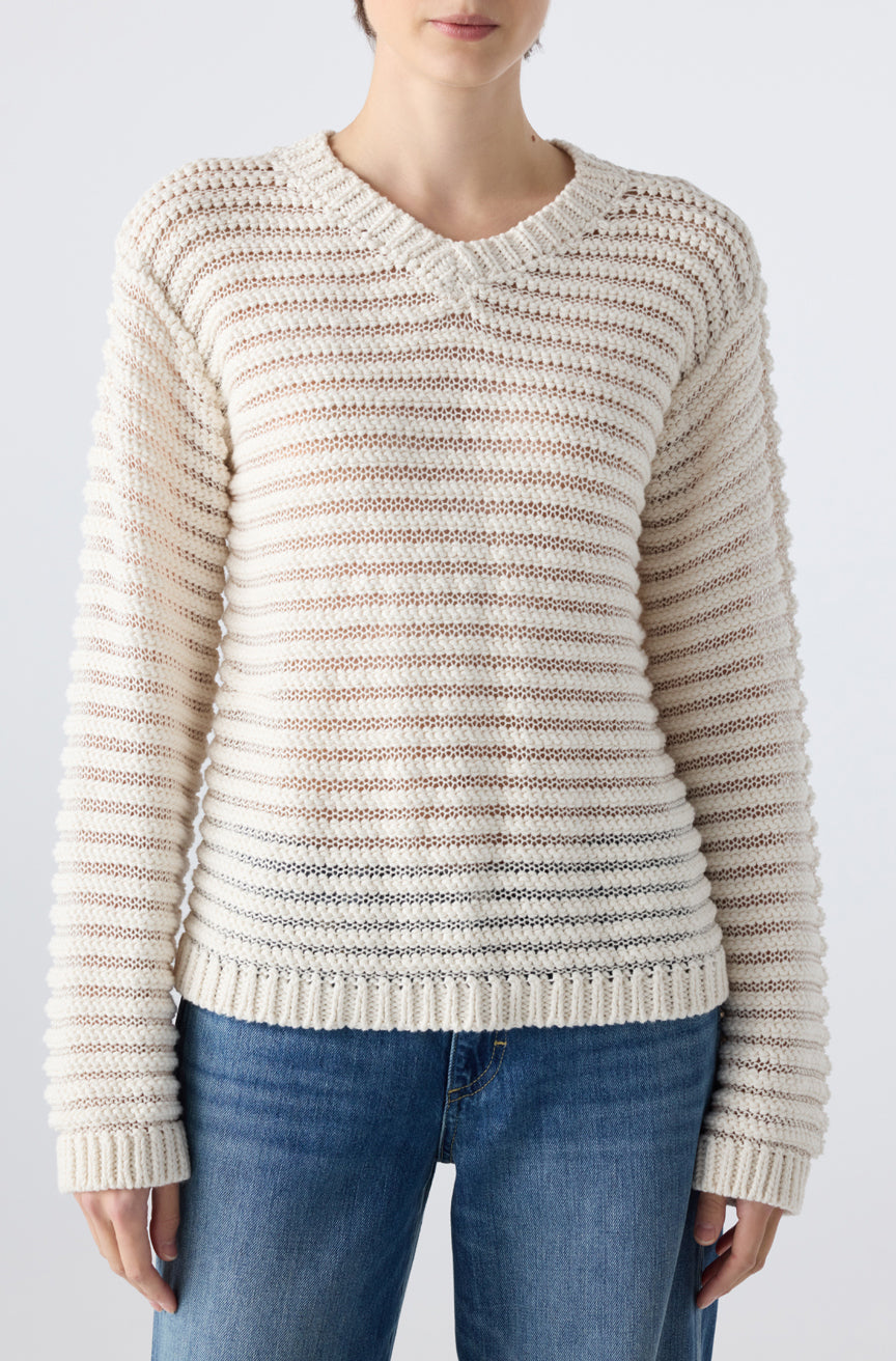 AMO Denim | Johanna Sweater in Bone
