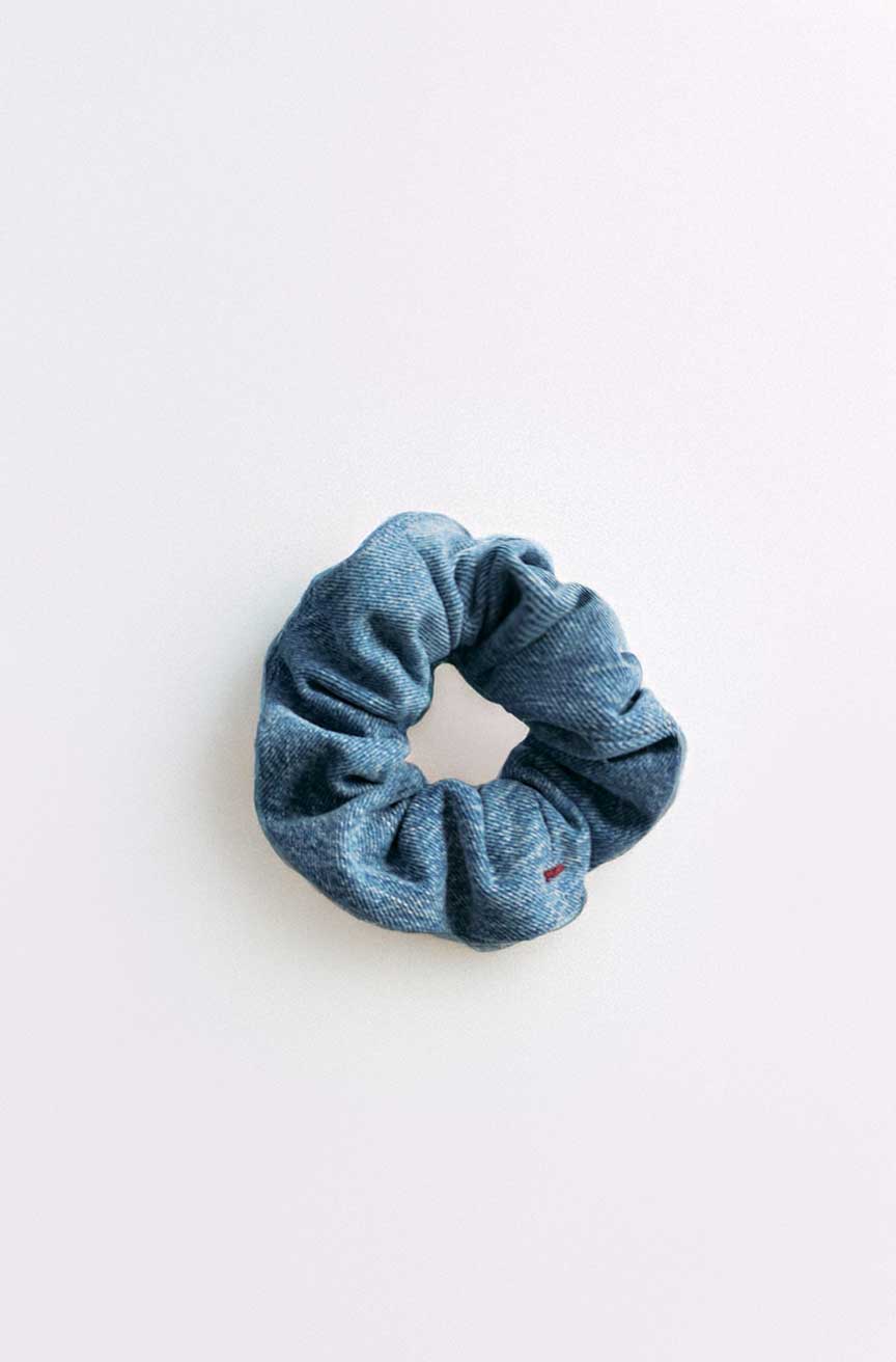 AMO Denim | Sandra Scrunchie in Cherry Bomb