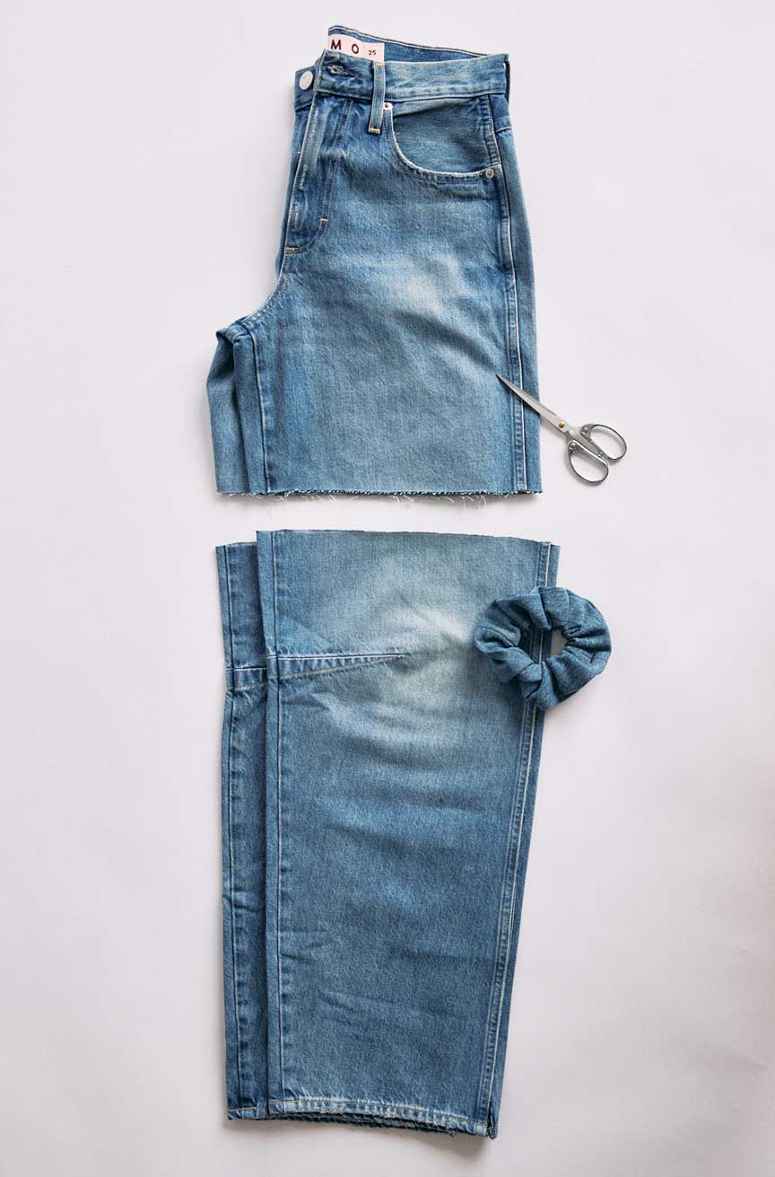 AMO Denim | Sandra Short in Cherry Bomb