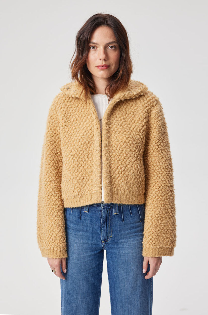 AMO Denim Georgia Sweater in Golden