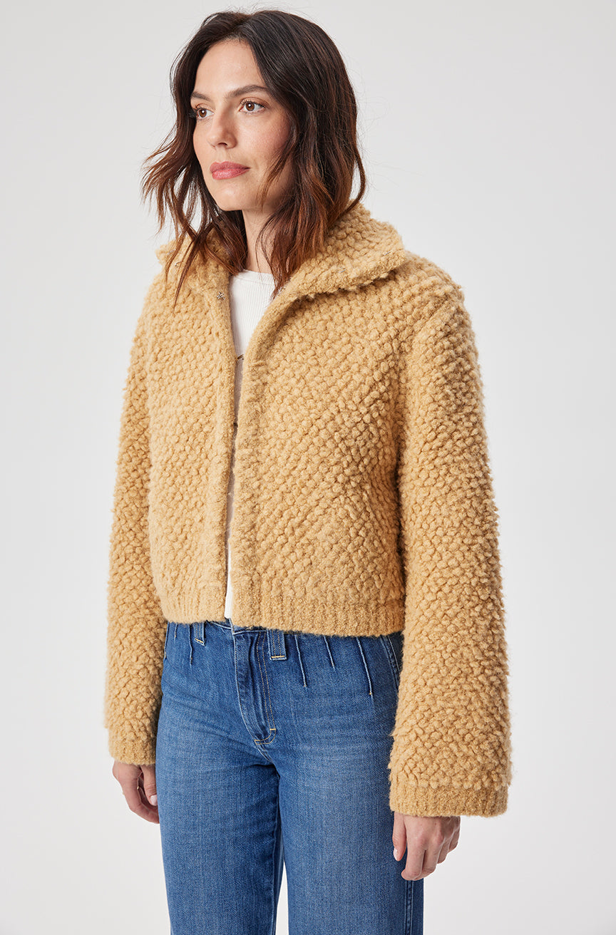 AMO Denim Georgia Sweater in Golden