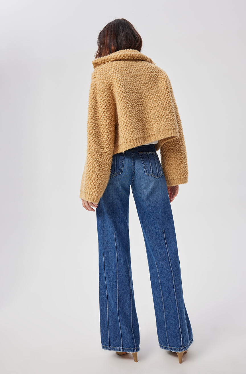 AMO Denim Georgia Sweater in Golden