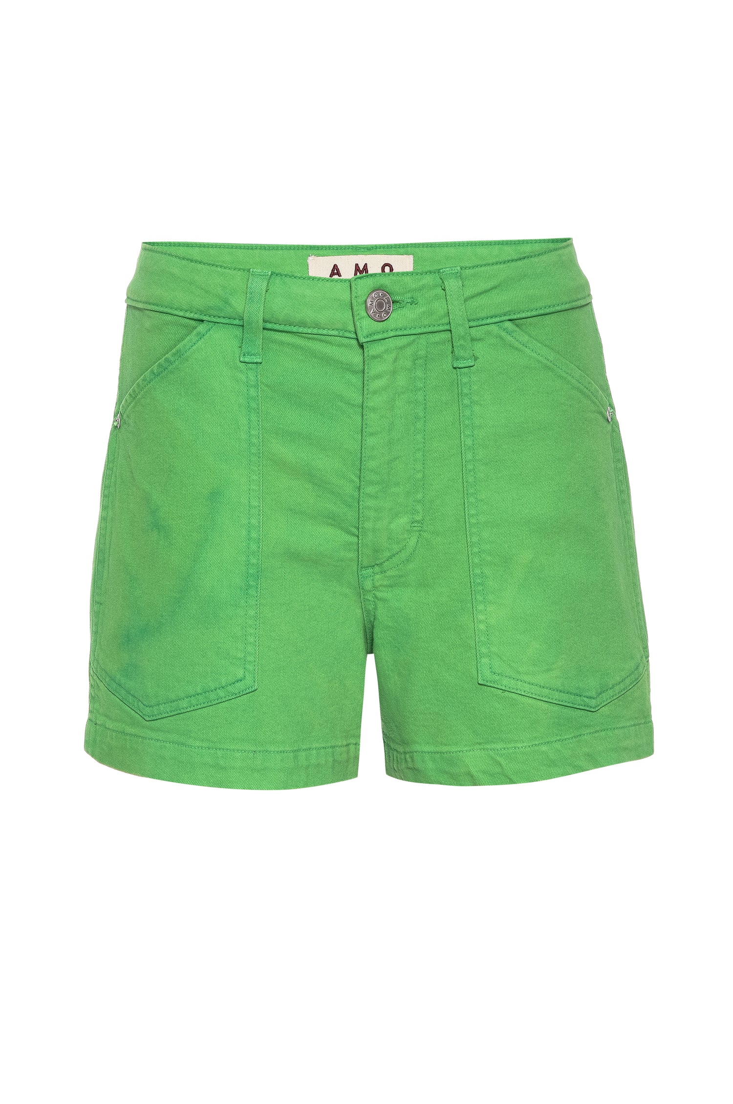 AMO Denim Severine Cargo Short in Grass