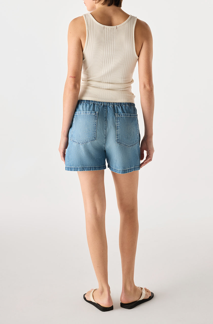 AMO Denim | Simone Short in Swell