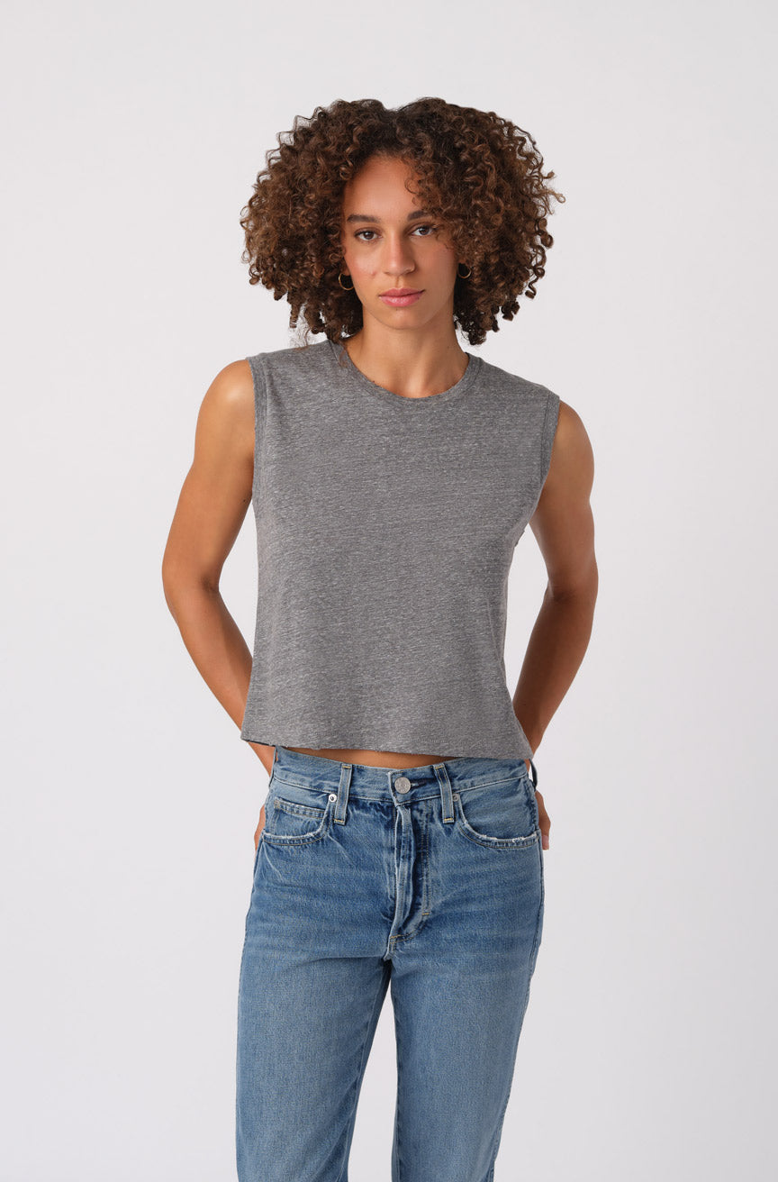 Sleeveless Babe Tee