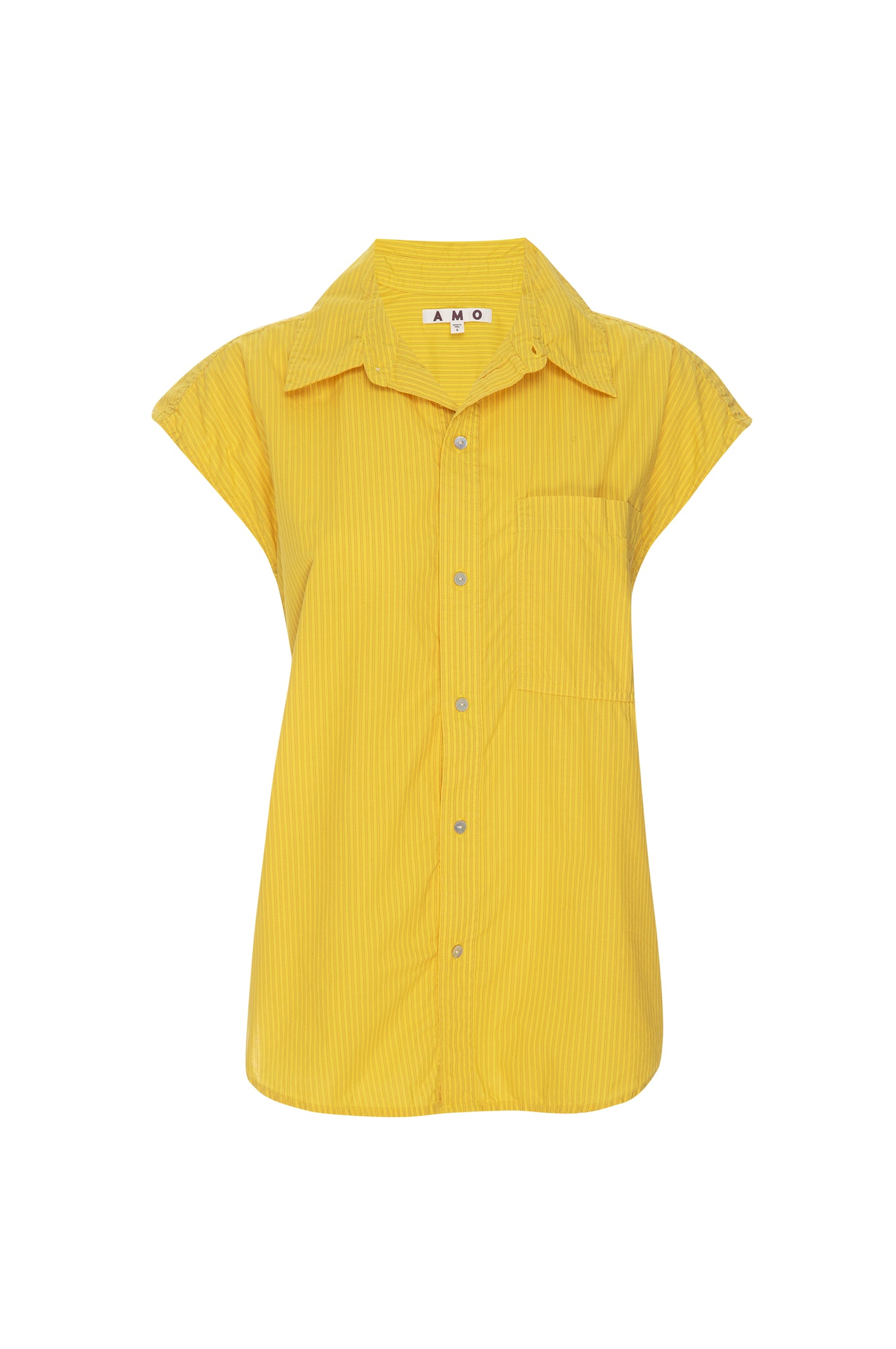AMO Denim Ruth Sleeveless in Lemon