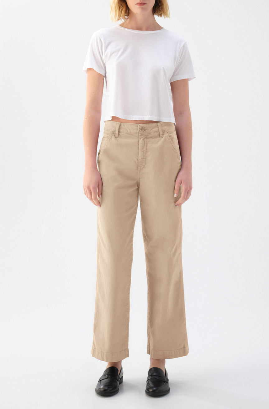 AMO Denim | Sloane Trouser in Camel