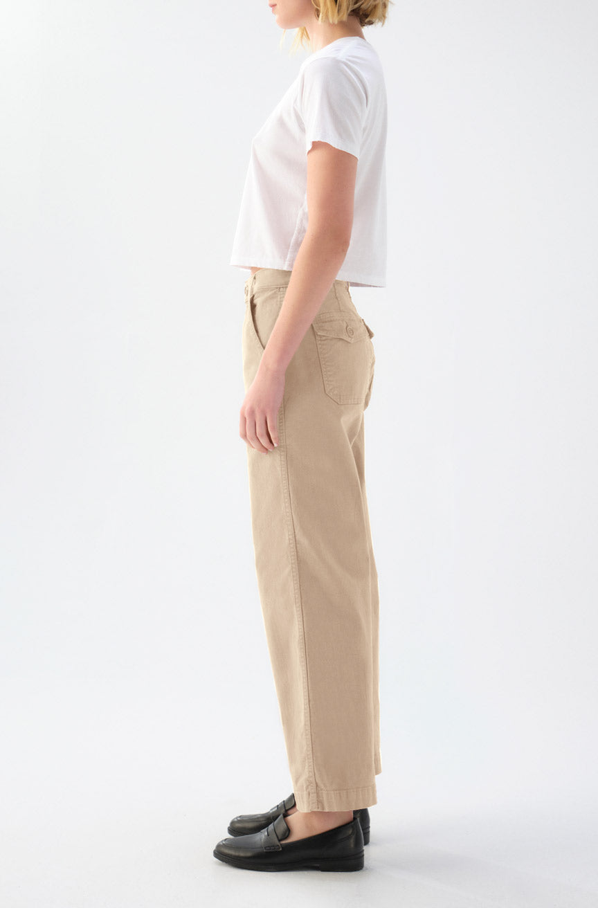 AMO Denim | Sloane Trouser in Camel