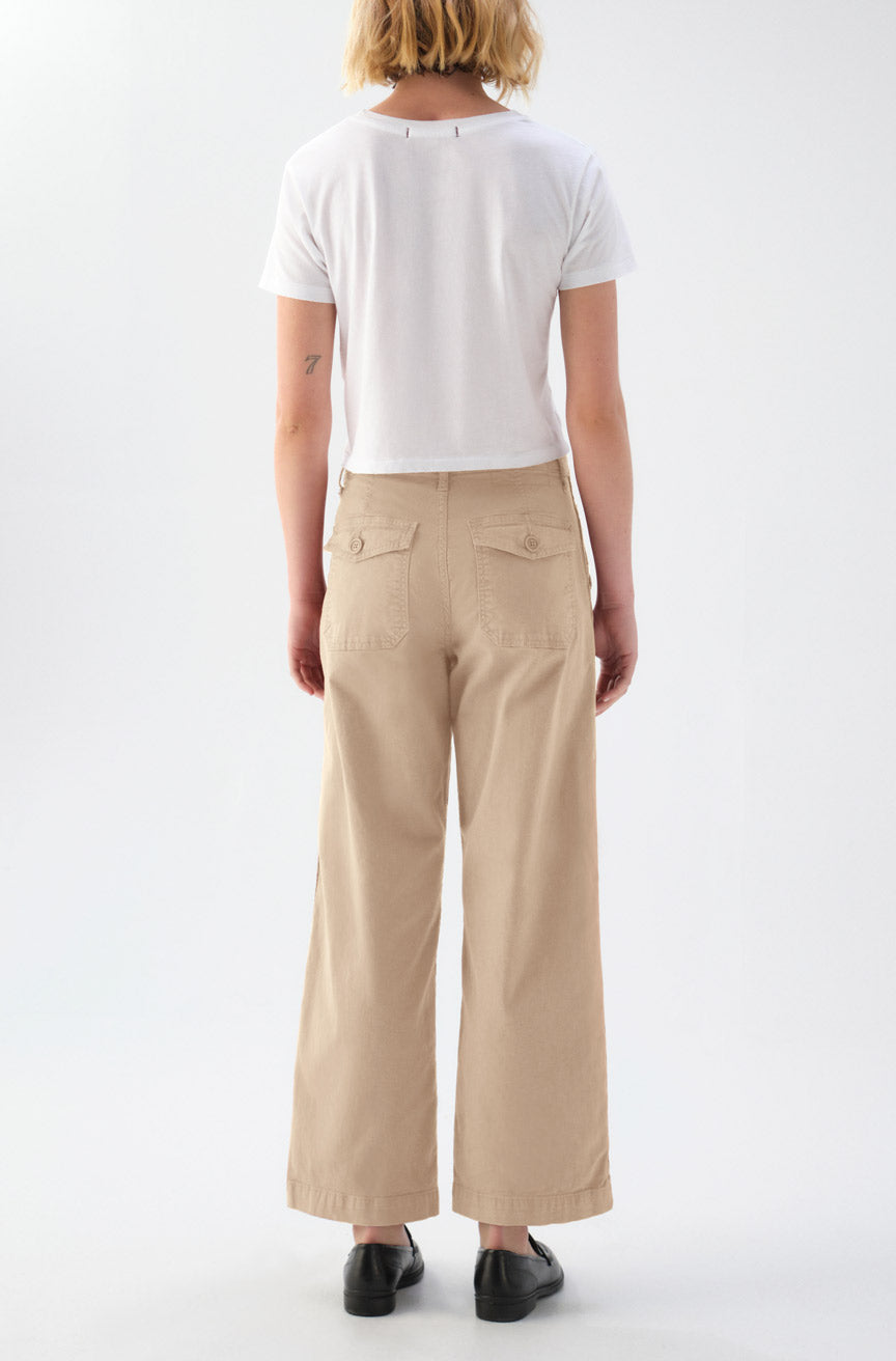 AMO Denim | Sloane Trouser in Camel