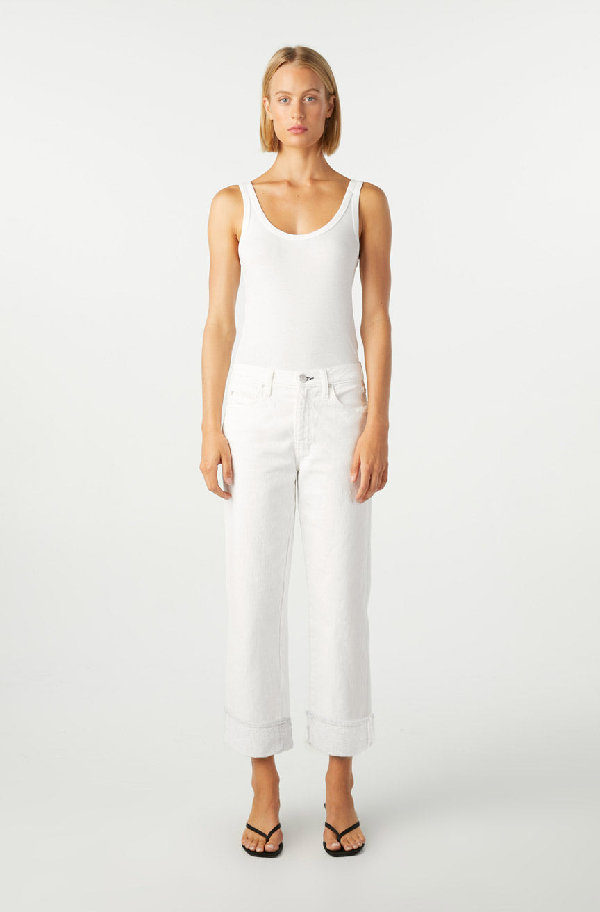 AMO Denim | Sonia in Alabaster