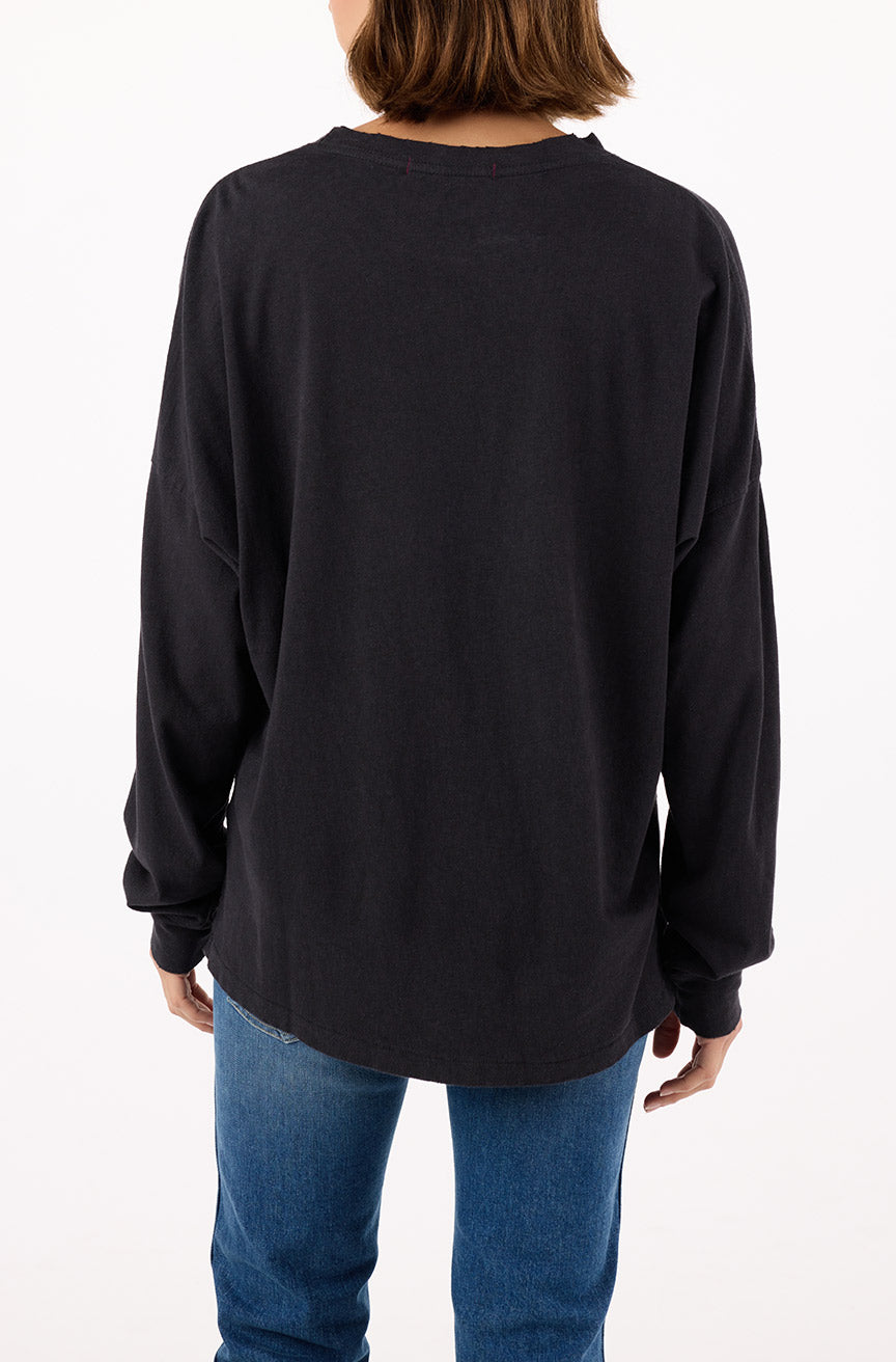 AMO Denim | Soulmate Tee in Vintage Black