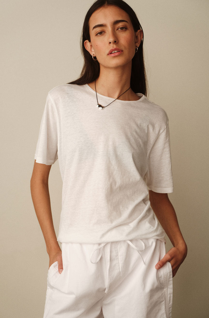 AMO Denim | Cherie Tee in White