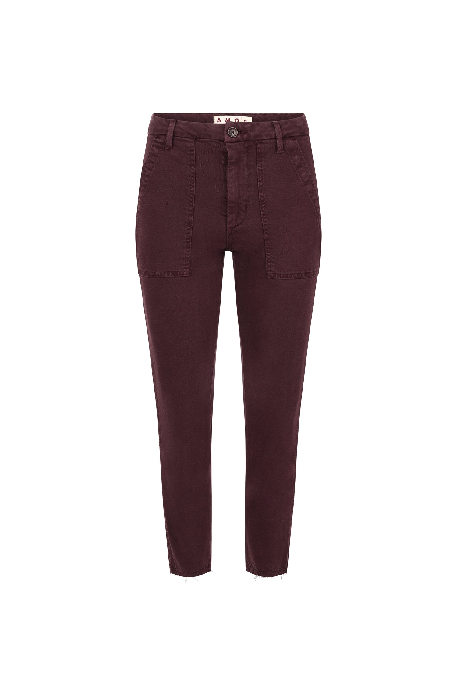 AMO Denim | Easy Army Trouser in Mulberry