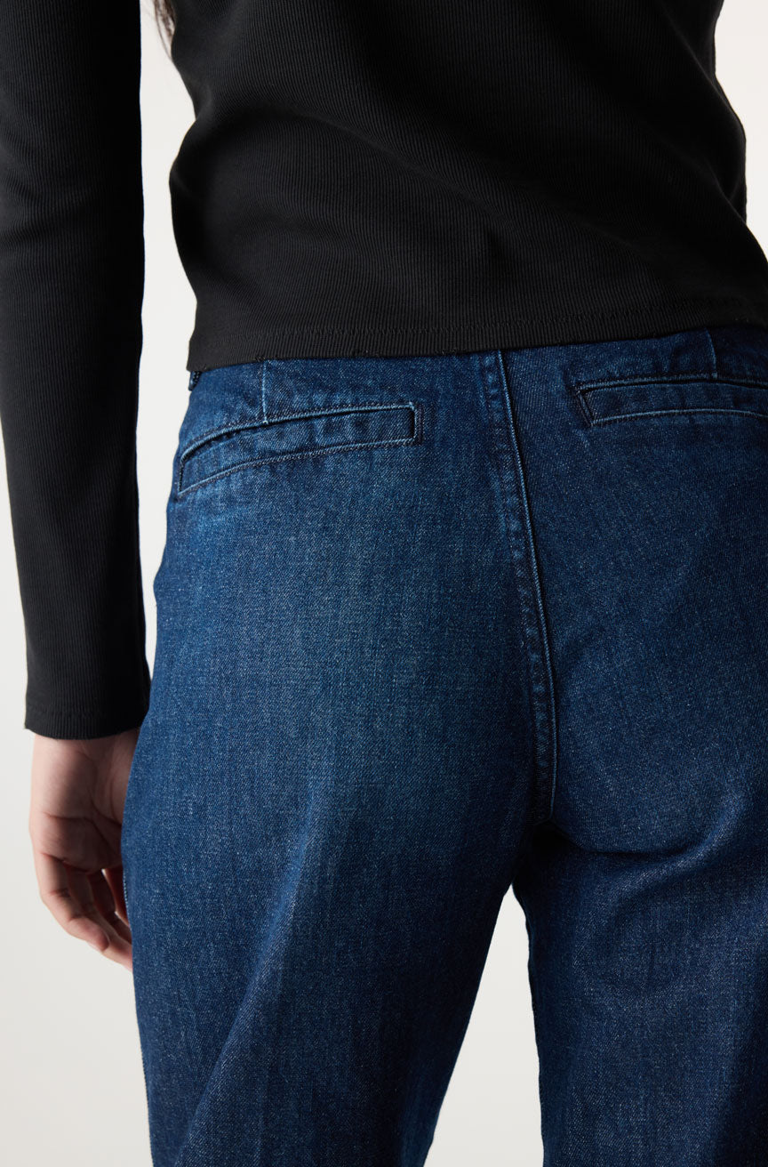 AMO Denim | Greta Trouser in Heartthrob