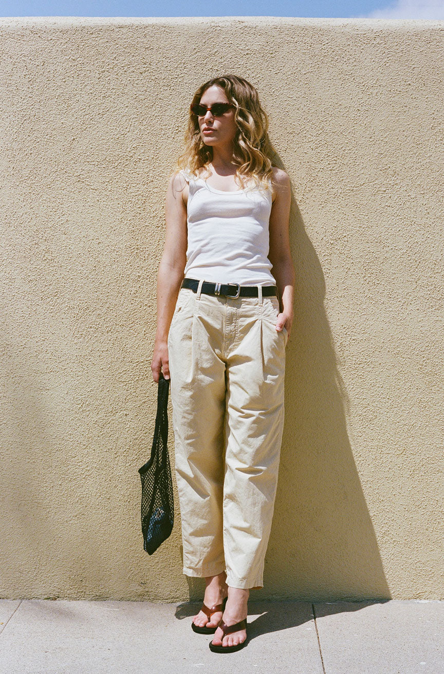 AMO Denim | Josephine in Creme Brulee