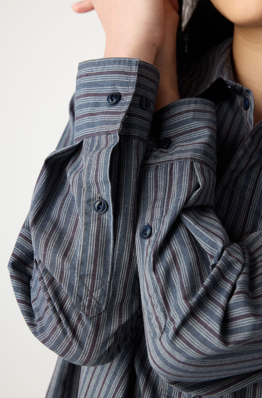 AMO Denim | Lena Shirt in Twilight