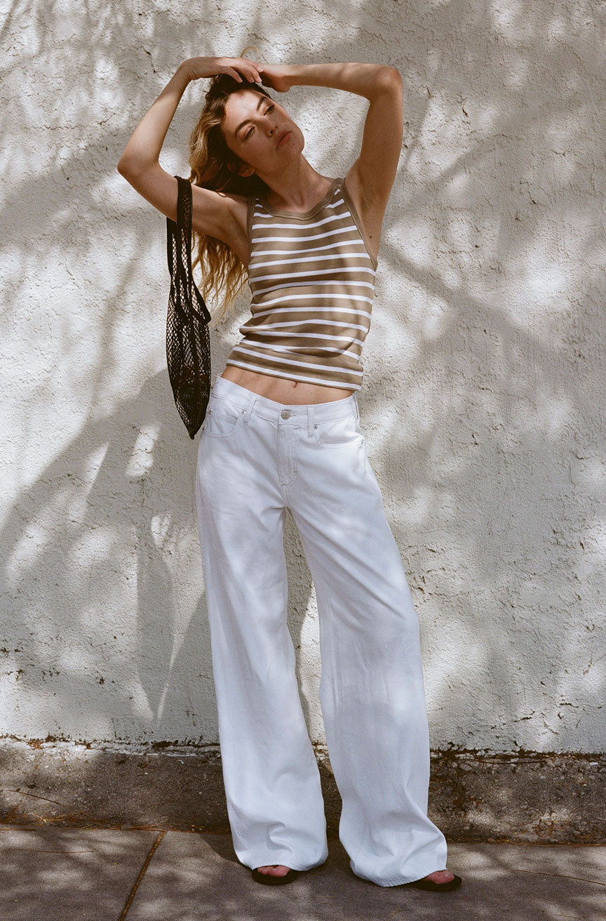 AMO Denim | Regina in White