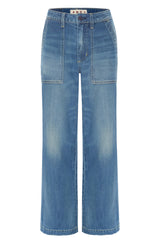 AMO Denim | Easy Army Slouch in Rabble Rouser