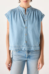 AMO Denim | Tessa Top in Tide