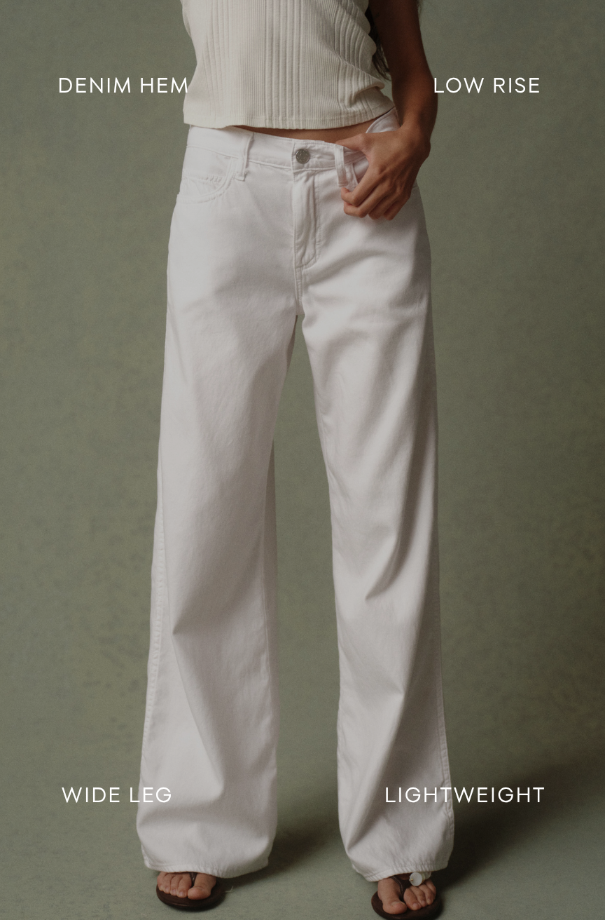 AMO Denim | Regina in White