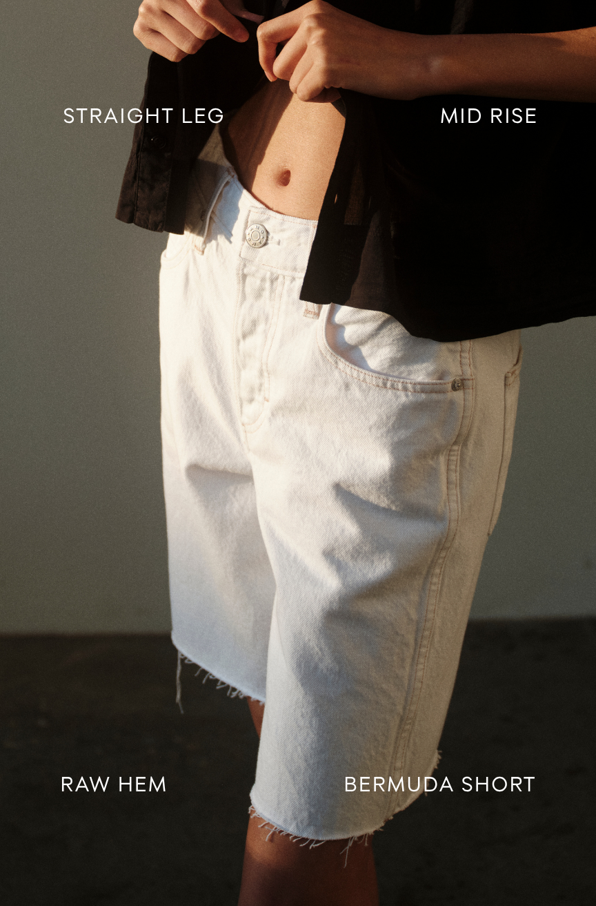 AMO Denim | Steph Short in Skim