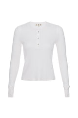 AMO Denim Thermal Henley in Natural