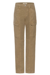 AMO Denim Ellen Cargo Pant in Silt