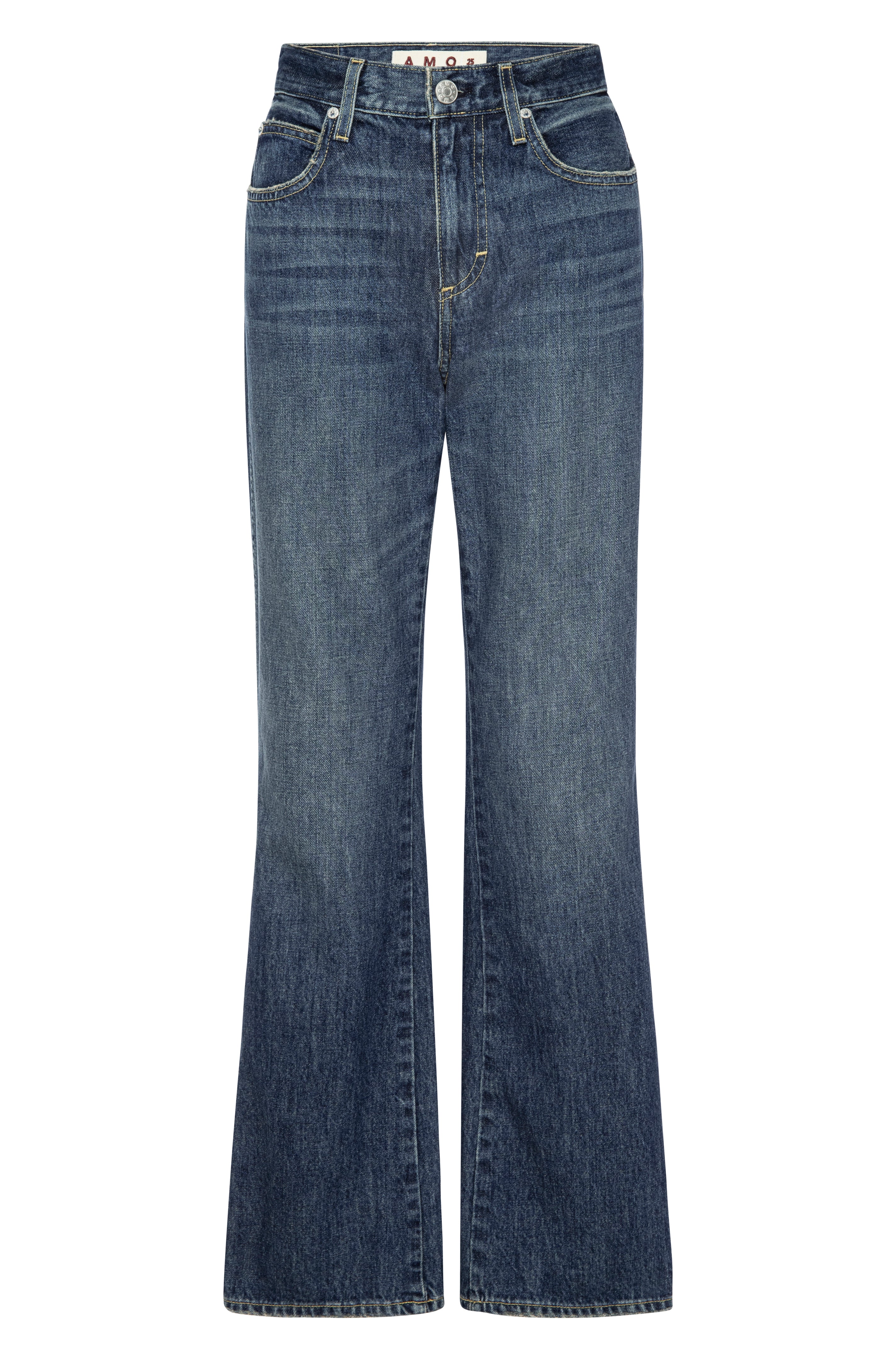 AUTHEN / オーセン SILKNIZED DENIM LOWRISE シルクナイズドデニム ローライズワイドレッグ (women) – AUTHEN