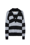 AMO Denim | Cristina Sweater in Blue Bird Stripe