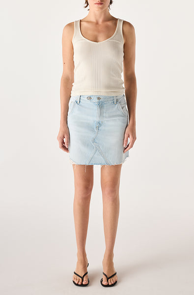 AMO Denim | Alexis Skirt in Trace – A M O