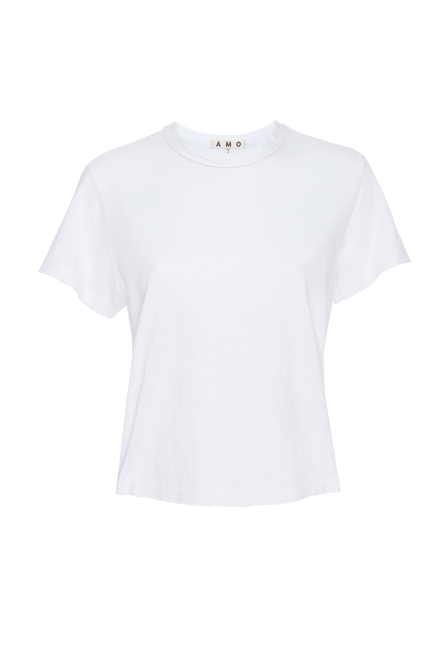 AMO Denim Love Tee in White