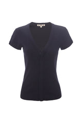 AMO Denim | Amour Rib Tee in Vintage Black