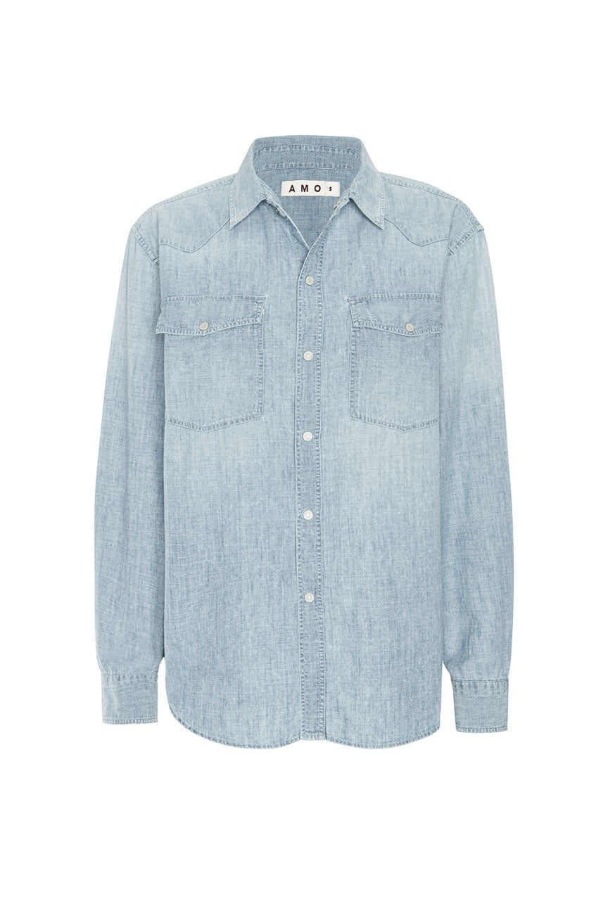 AMO Denim | Angela Shirt in Precious 