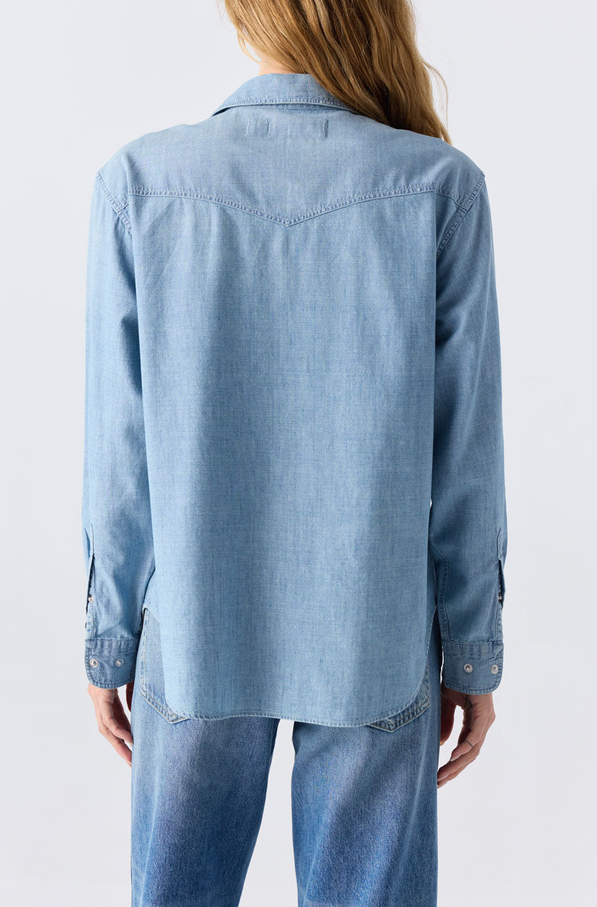 AMO Denim | Angela Shirt in Precious 