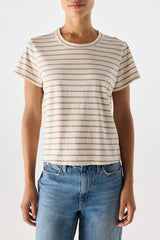 AMO Denim | Lovey Tee in Natural/Haze