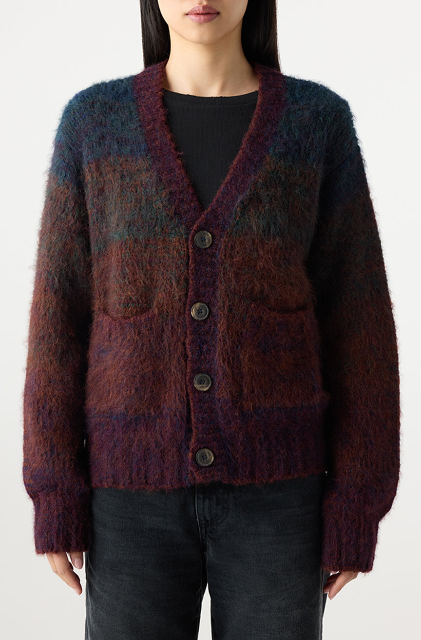 AMO Denim | Nancy Sweater in Aubergine