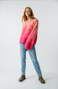 AMO Denim Aretha Sweater in Carnation