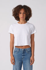 AMO Babe Tee in White