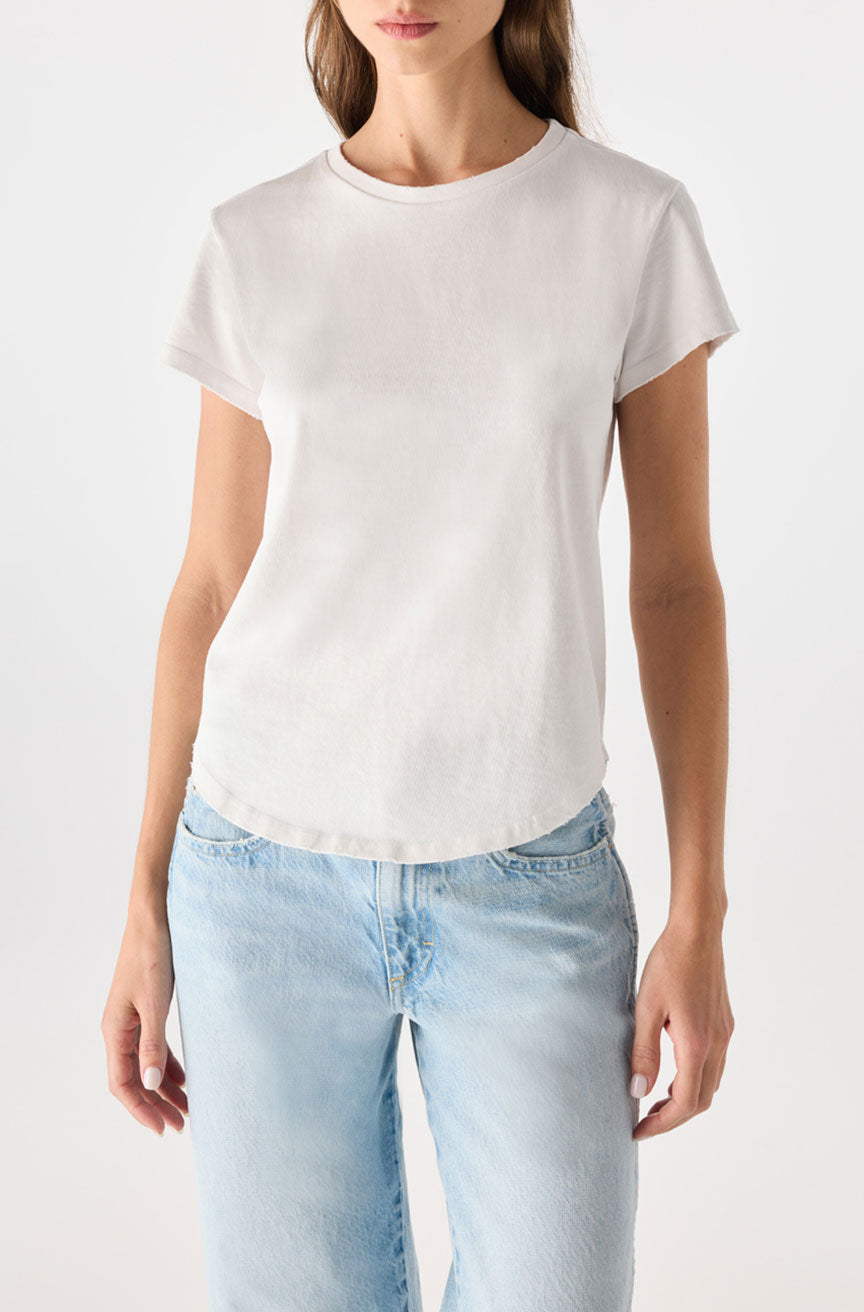 AMO Denim | Forever Tee in Eggshell