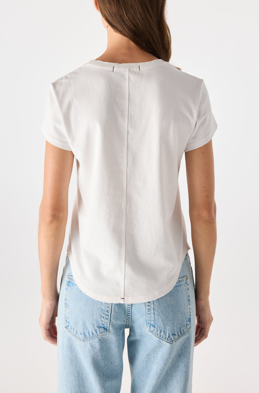 AMO Denim | Forever Tee in Eggshell