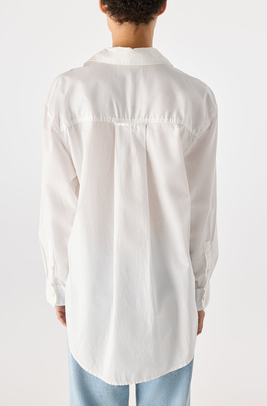 AMO Denim | Ruth Oversized Shirt in White